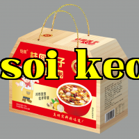 Yến sào long nhãn táo đỏ bát bảo cháo
